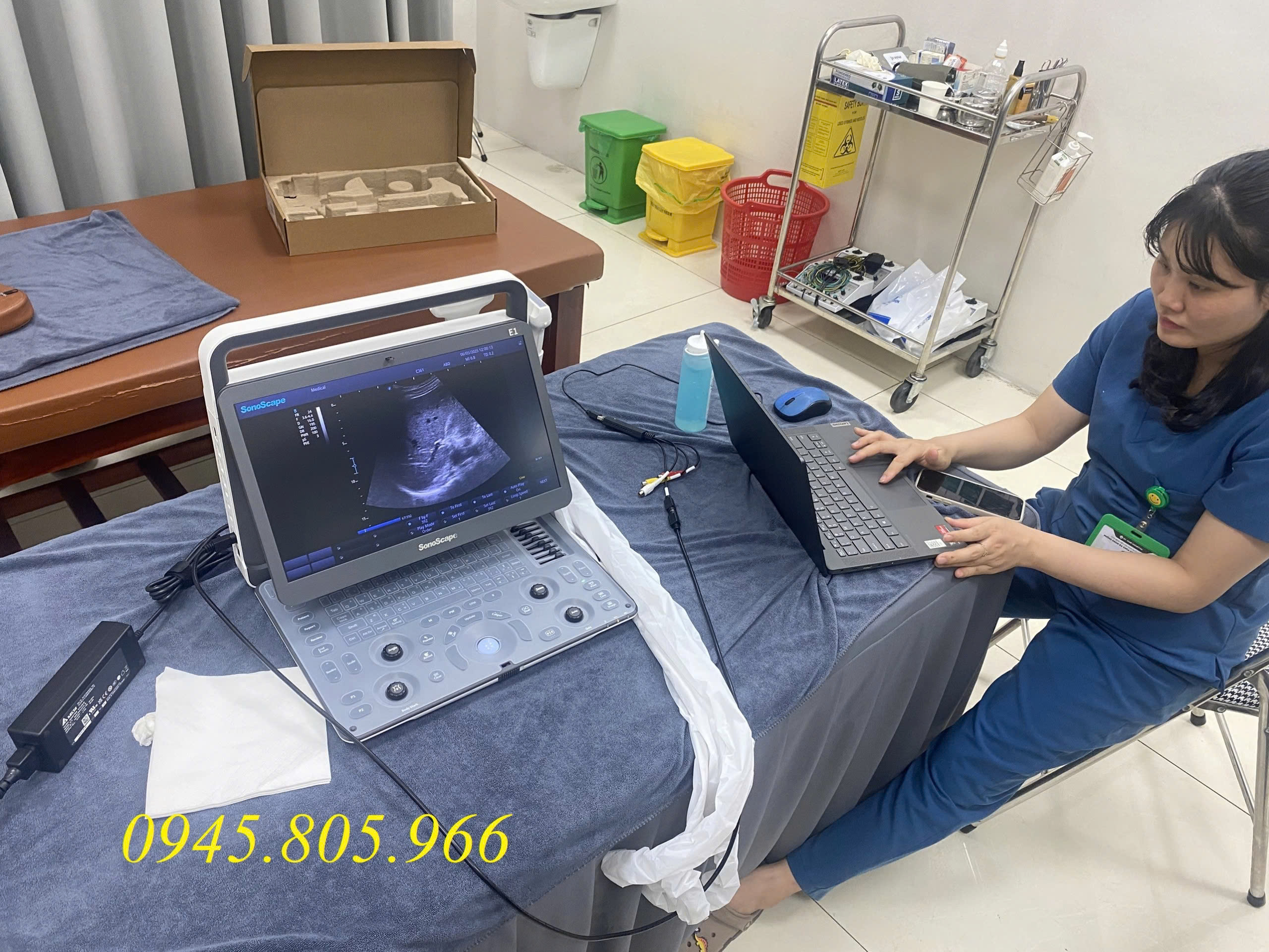 Top 7 máy siêu âm xách tay chất lượng - giá dưới 100 triệu Tại Y Tế Hoàn Mỹ