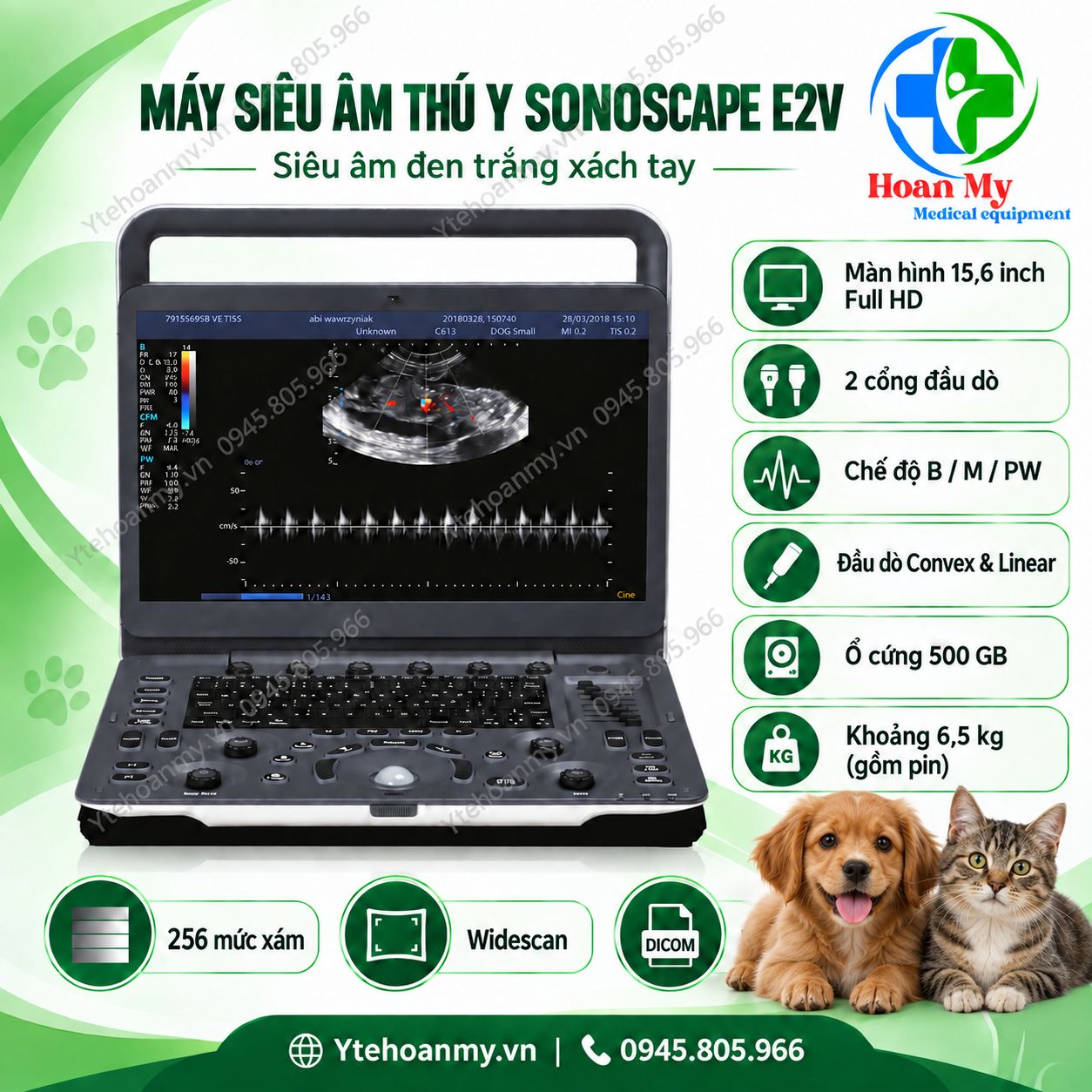 MÁY SIÊU ÂM THÚ Y