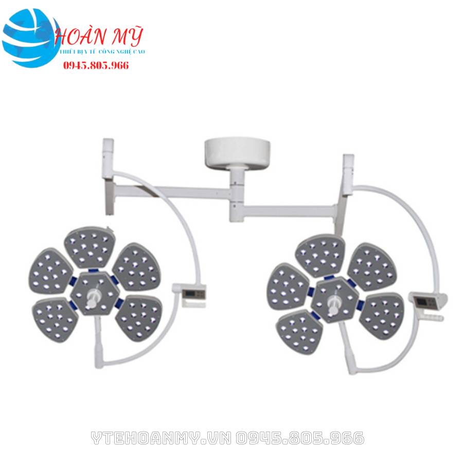 Đèn mổ treo trần LED 2 nhánh 5 cánh SSI-505(P)