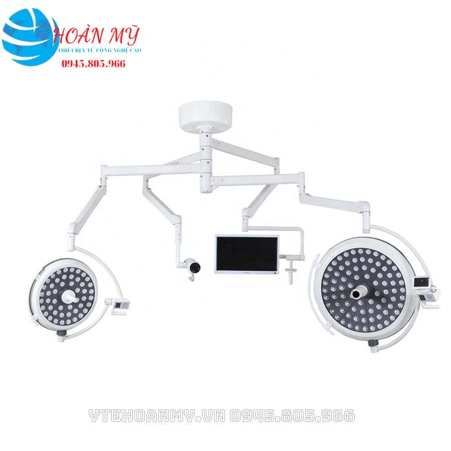 Đèn mổ treo trần LED 2 nhánh Emaled