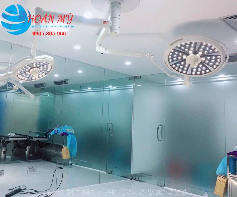 Đèn mổ treo trần LED 2 nhánh Emaled