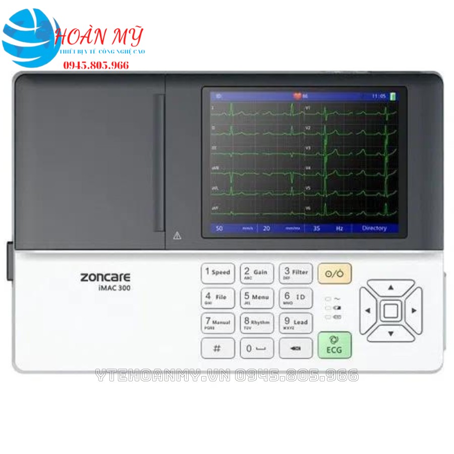 Máy điện tim 3 cần Zoncare iMAC 300