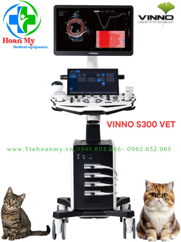 Máy siêu âm thú y Vinno S300 Vet