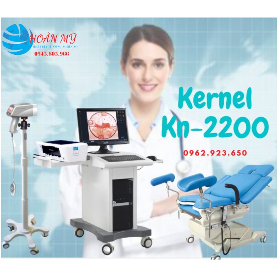 Máy soi cổ tử cung Kernel KN-2200 có màn hình