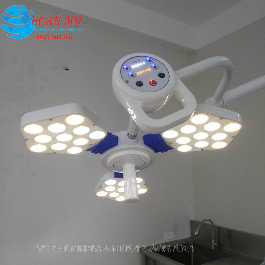 Đèn mổ LED treo trần 2 nhánh SY02-LED3