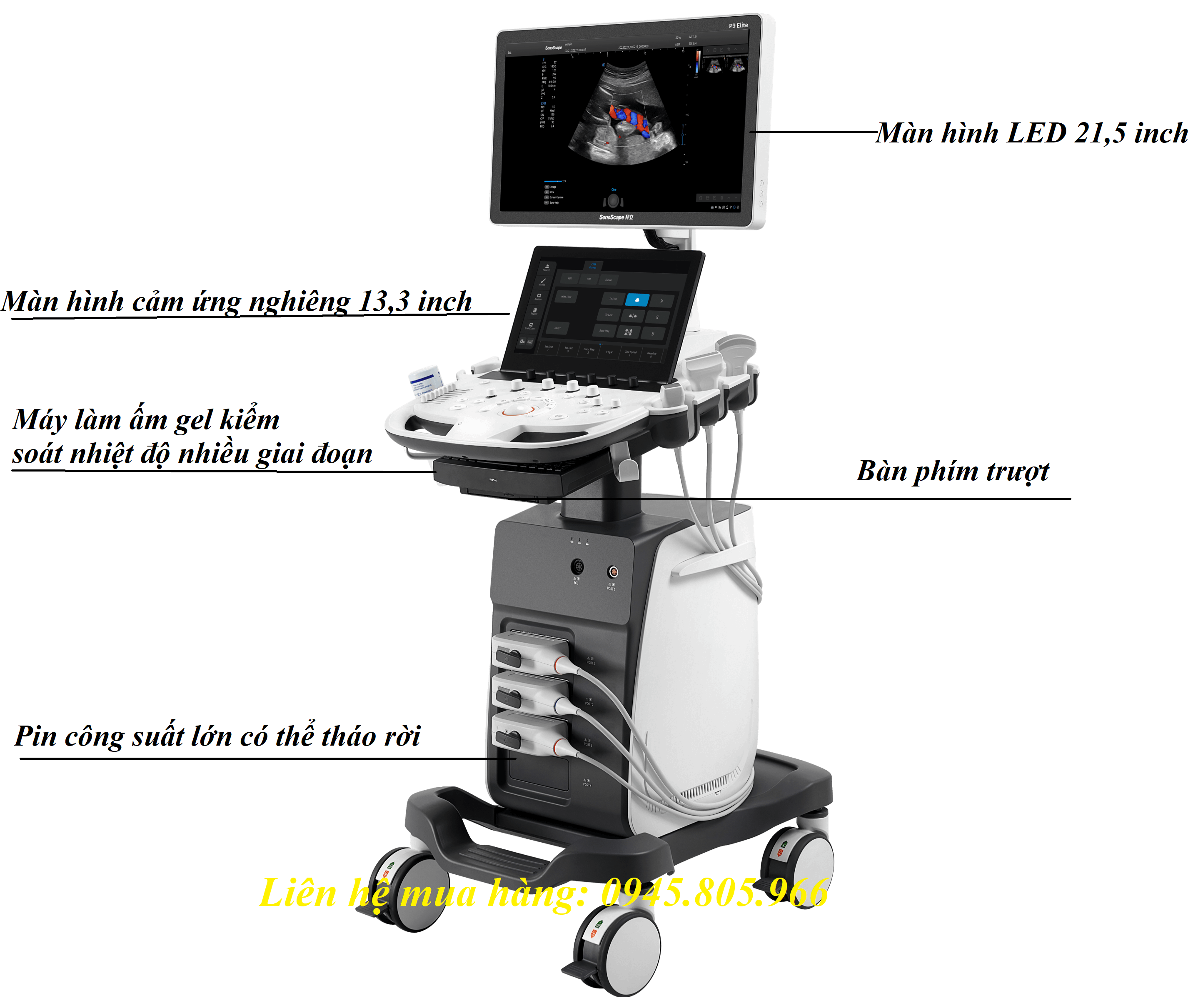 Máy siêu âm 5D SonoScape P9 Elite