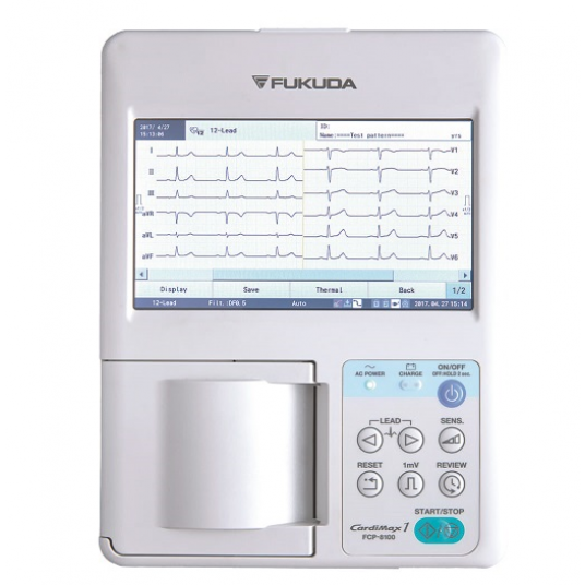 Thông số kỹ thuật của máy điện tim 3 cần fukuda fx 8100