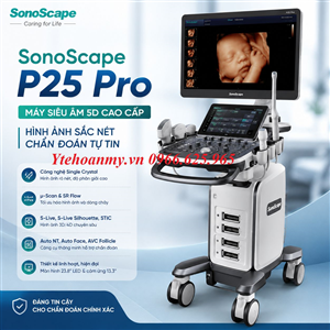 Tổng hợp các mẫu máy siêu âm 5D SonoScape đang được bán nhiều nhất tại Việt Nam