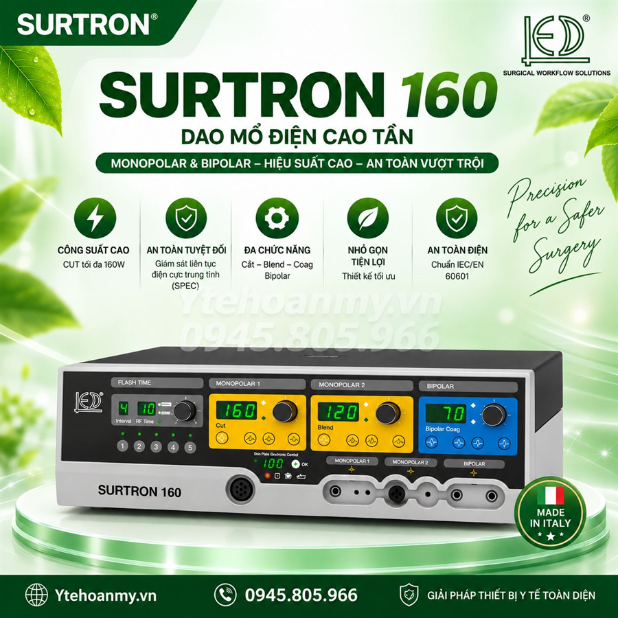 Dao mổ điện cao tần Surtron 160