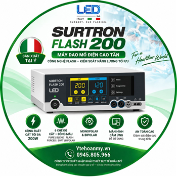 Dao mổ điện cao tần Surtron Flash 200