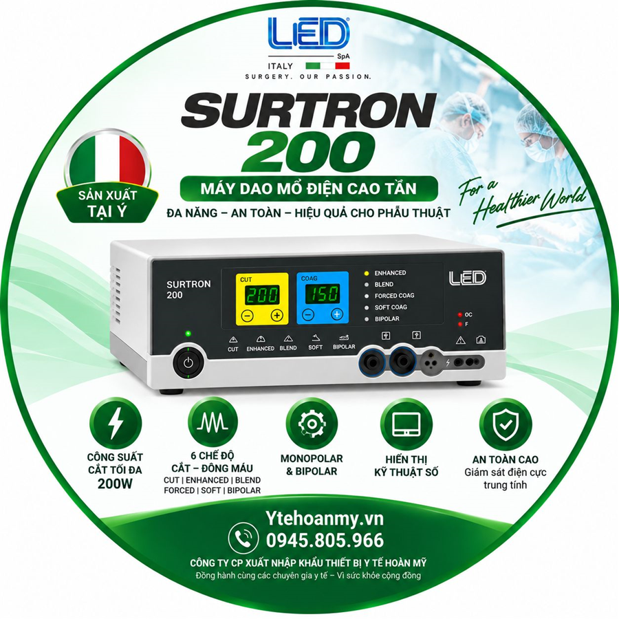 Dao mổ điện cao tần Sutron 200