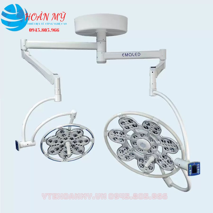 Đèn mổ treo trần LED 2 nhánh Emaled - Đức