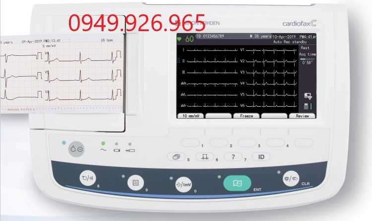Máy điện tim 3 cần Cardiofax Model: ECG 3150