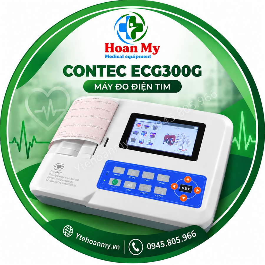 Máy điện tim Contec ECG 300G