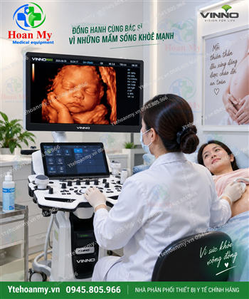 Máy siêu âm 5D Vinno R500 cao cấp - Đàn hồi mô gan định lượng