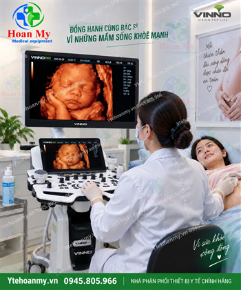Máy siêu âm 5D Vinno R500 cao cấp - Đàn hồi mô gan định lượng