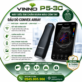 Máy siêu âm cầm tay Vinno P5-3C
