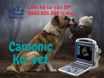 Máy siêu âm thú y Cansonic K0Vet. Hàng giá rẻ bảo hành 2 năm