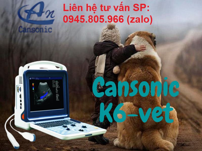 Máy siêu âm thú y Cansonic K6Vet