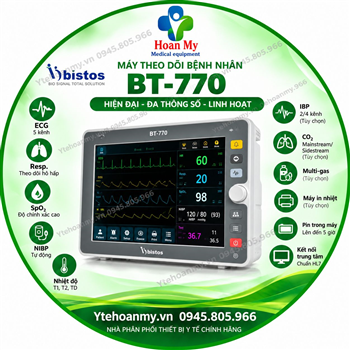 Monitor theo dõi bệnh nhân Bistos BT-770.